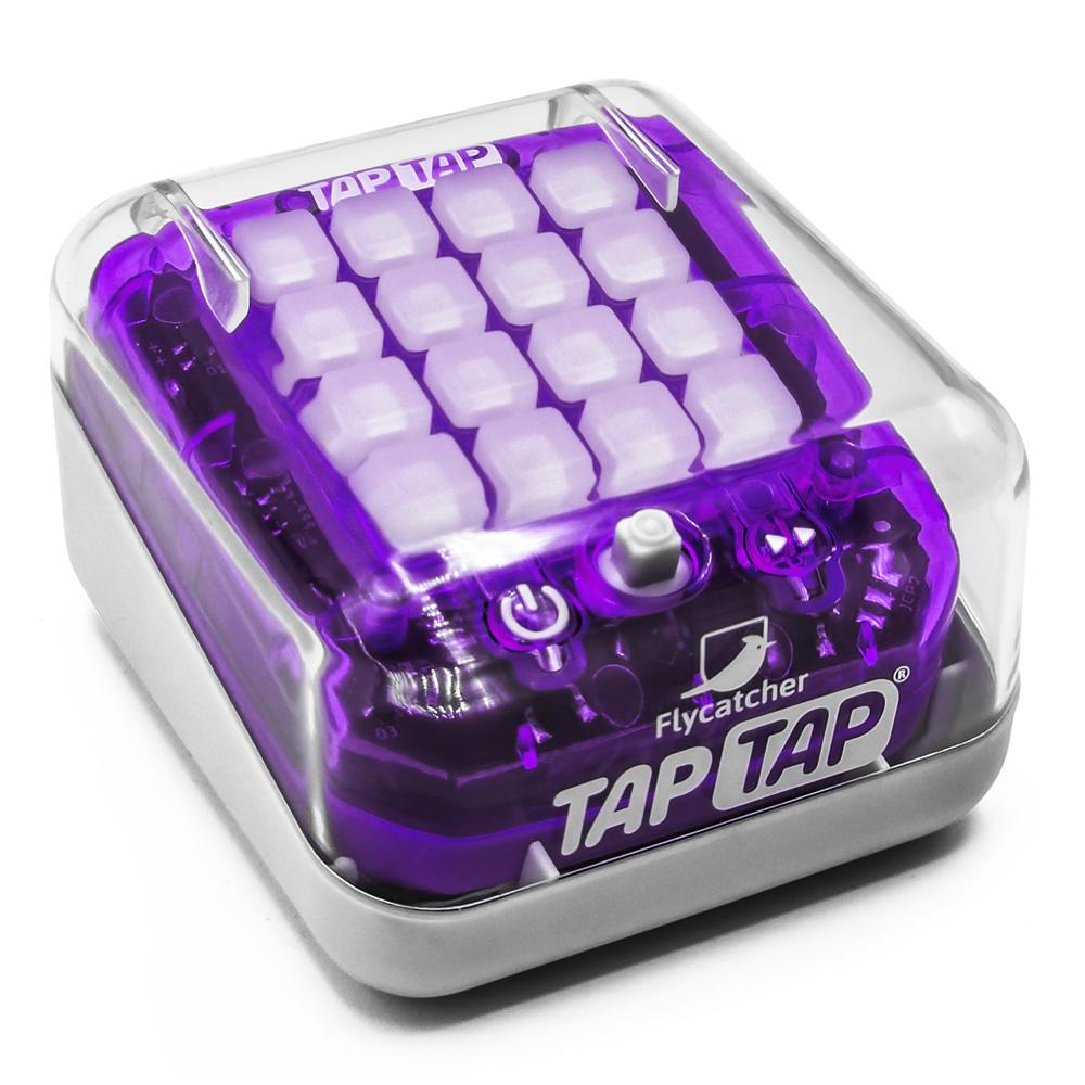 TapTap Smart Fidget Electronic Game for Ages 5+ from Flycatcher in PURPLE TAP181-PURPLE