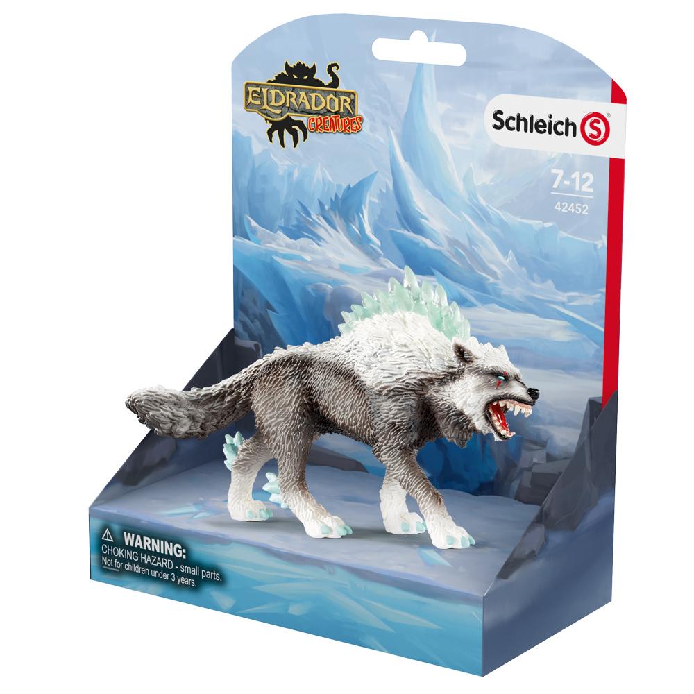Schleich Eldrador Creatures Snow Wolf Figure 42452