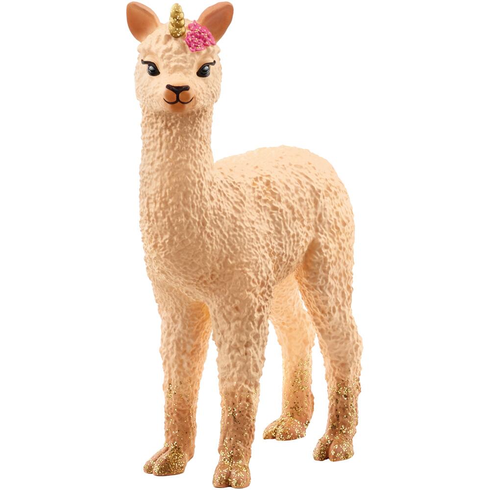 Schleich Bayala Llama Unicorn Foal Fantasy Animal Figure Toy for Ages 3+ 70761