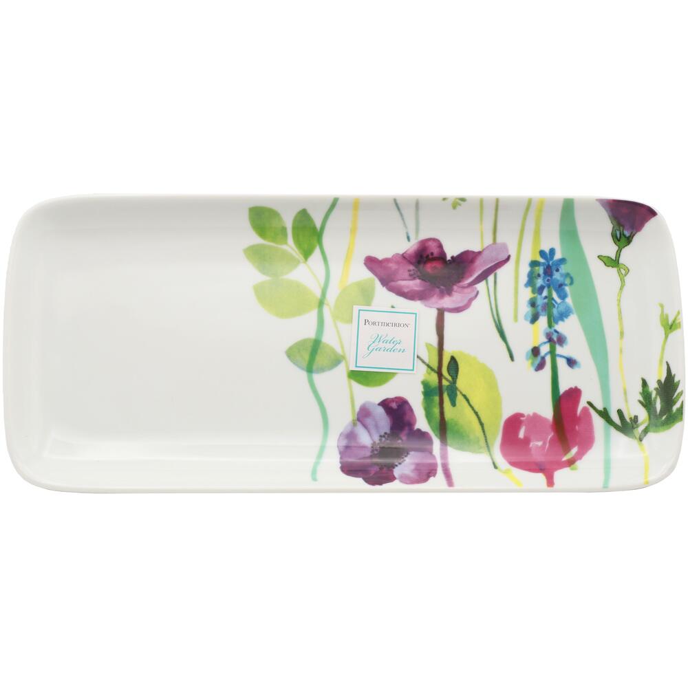 Portmeirion Water Garden SANDWICH TRAY Porcelain Dishwasher Safe