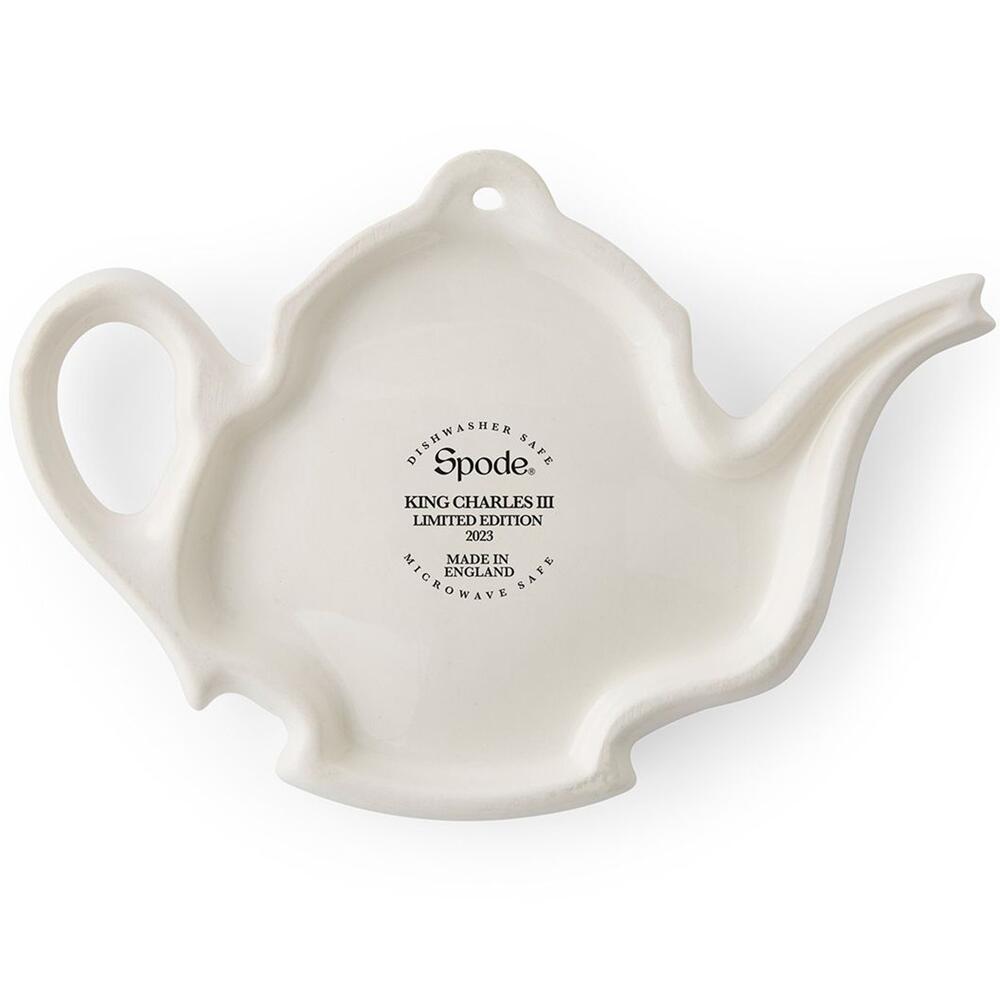 Alice in Wonderland teabag holder, teapot shaped tea bag dish