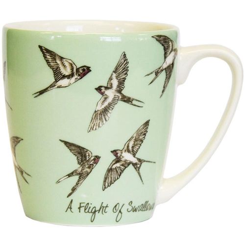Queens The In Crowd A Flight of Swallows Fine China 300ml Acorn Mug INCR00341
