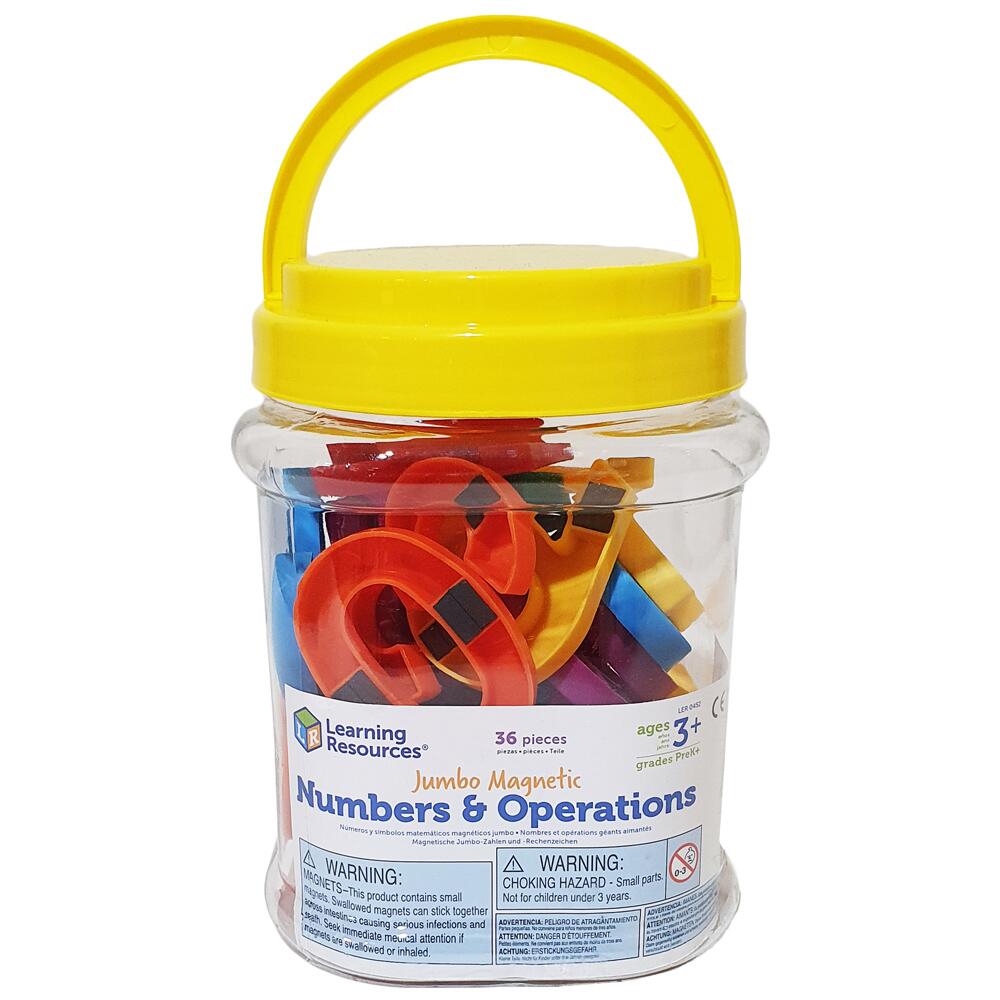Learning Resources Jumbo Magnetic Numbers LER0452