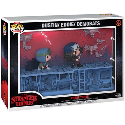 Bandai Minix Stranger Things Eddie Model, Collectable Eddie Stranger Things  Figure, Bandai Minix Stranger Things Merchandise Range