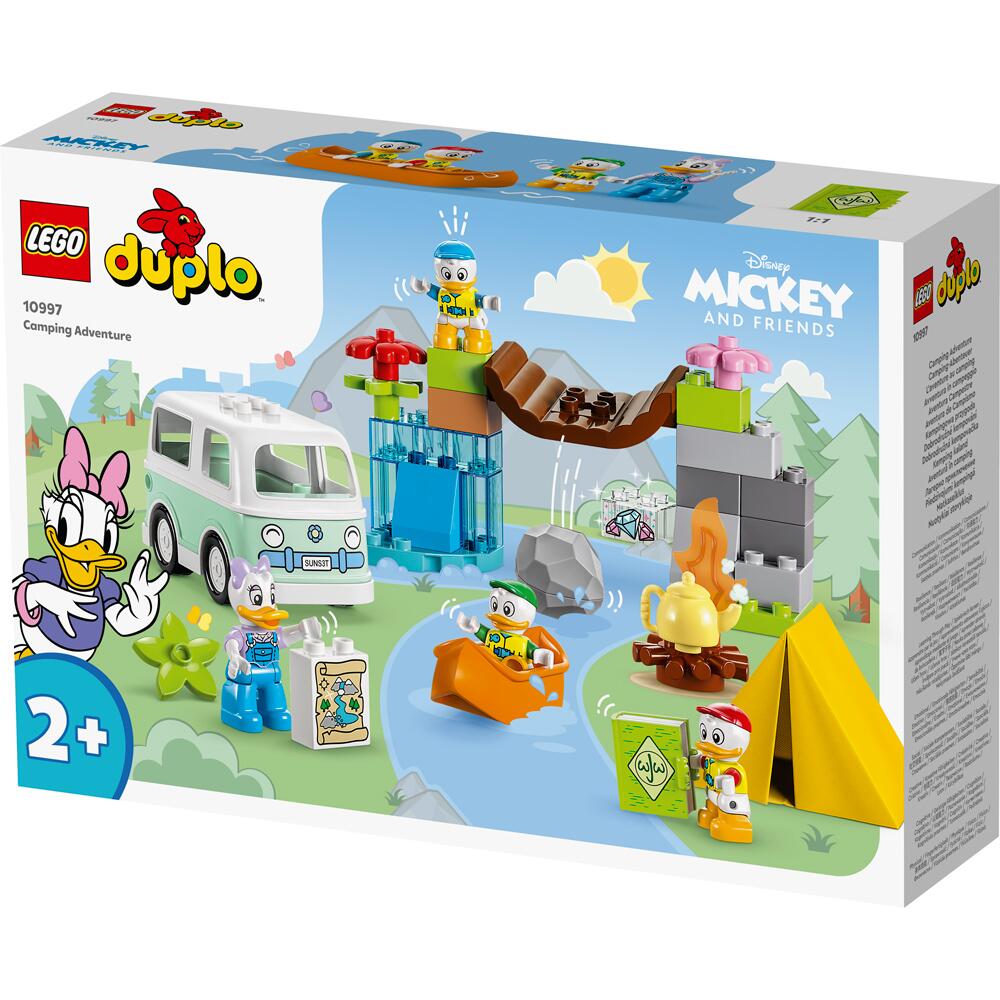 LEGO Duplo Disney Camping Adventure Building Set 10997 Mickey & Friends Ages 2+ 10997
