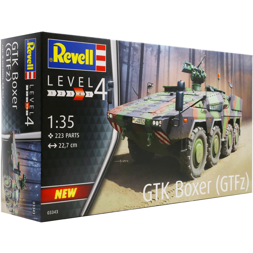 Revell GTK Boxer GTFz Military Armoured Vehicle Model Kit 1/35 03343