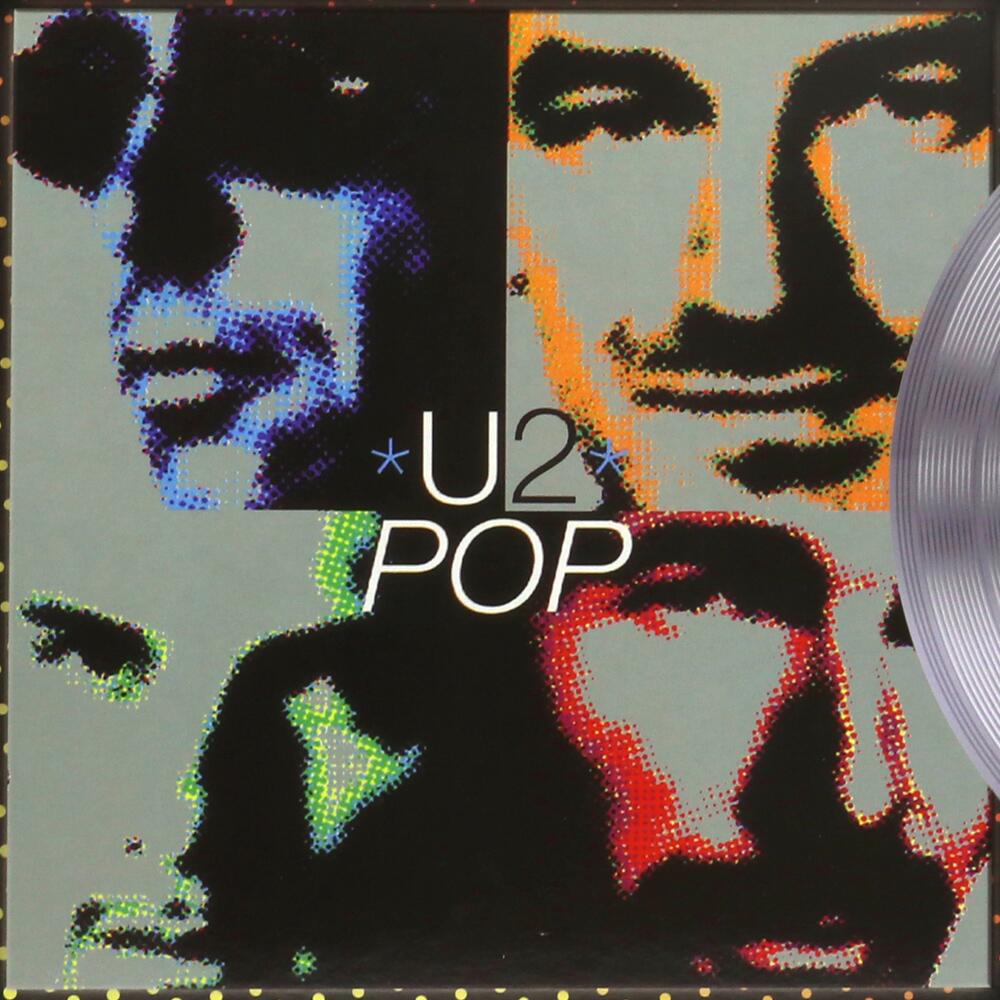 Funko Pop! Albums Deluxe: U2 - Pop, Bono, The Edge, Larry Mullen Jr, A –