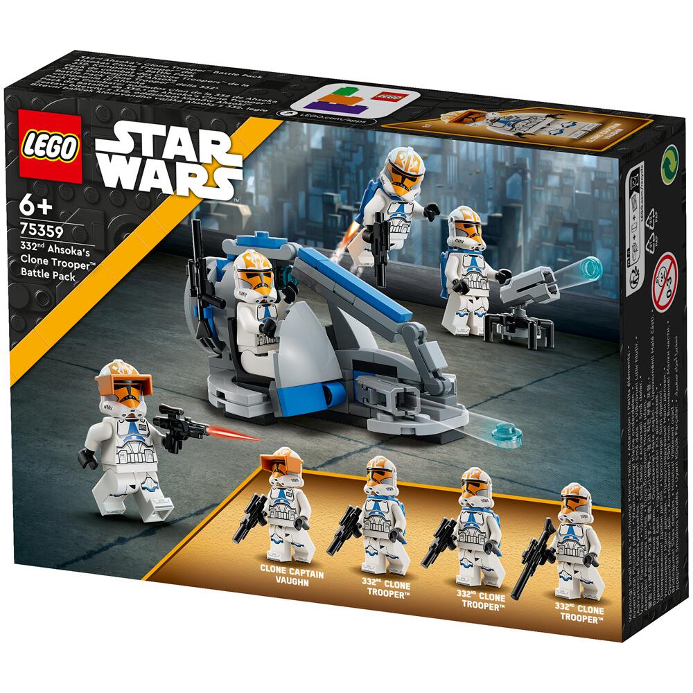 LEGO Star Wars 332nd Ahsoka's Clone Trooper Battle Pack Building Set 75359 75359