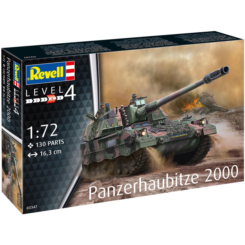 Revell Panzerhaubitze 2000 Self-Propelled Howitzer Model Kit 1/72 03347