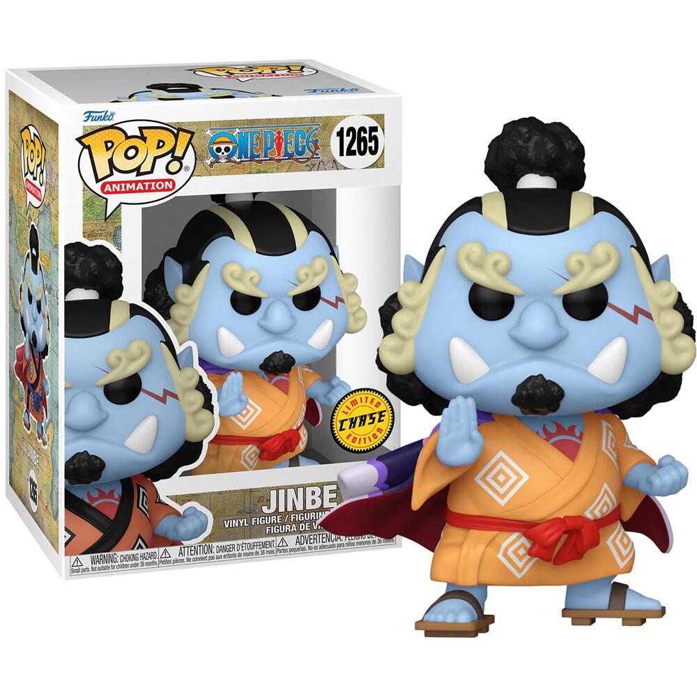 Funko POP! Animation One Piece Jinbe Vinyl Figure Collectable CHASE EDITION #1265 61367-CHASE