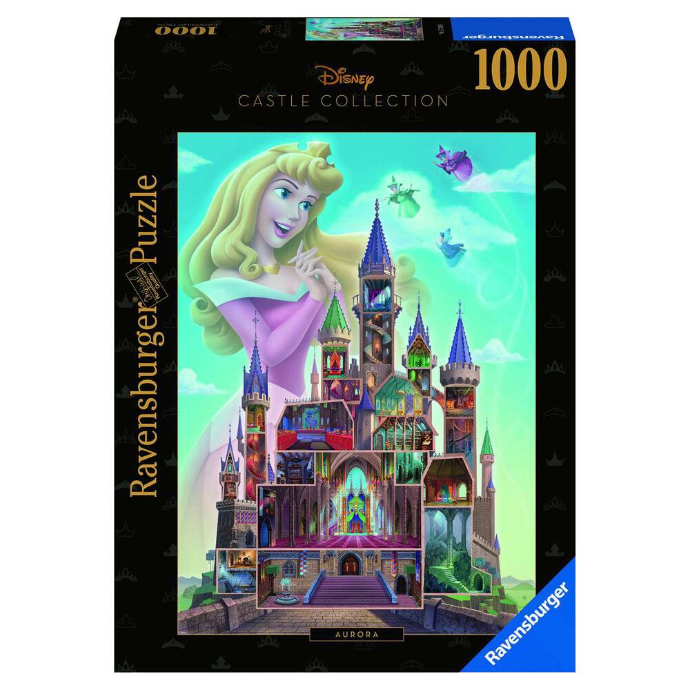Ravensburger Disney Castles Aurora 1000 Piece Jigsaw Puzzle 17338