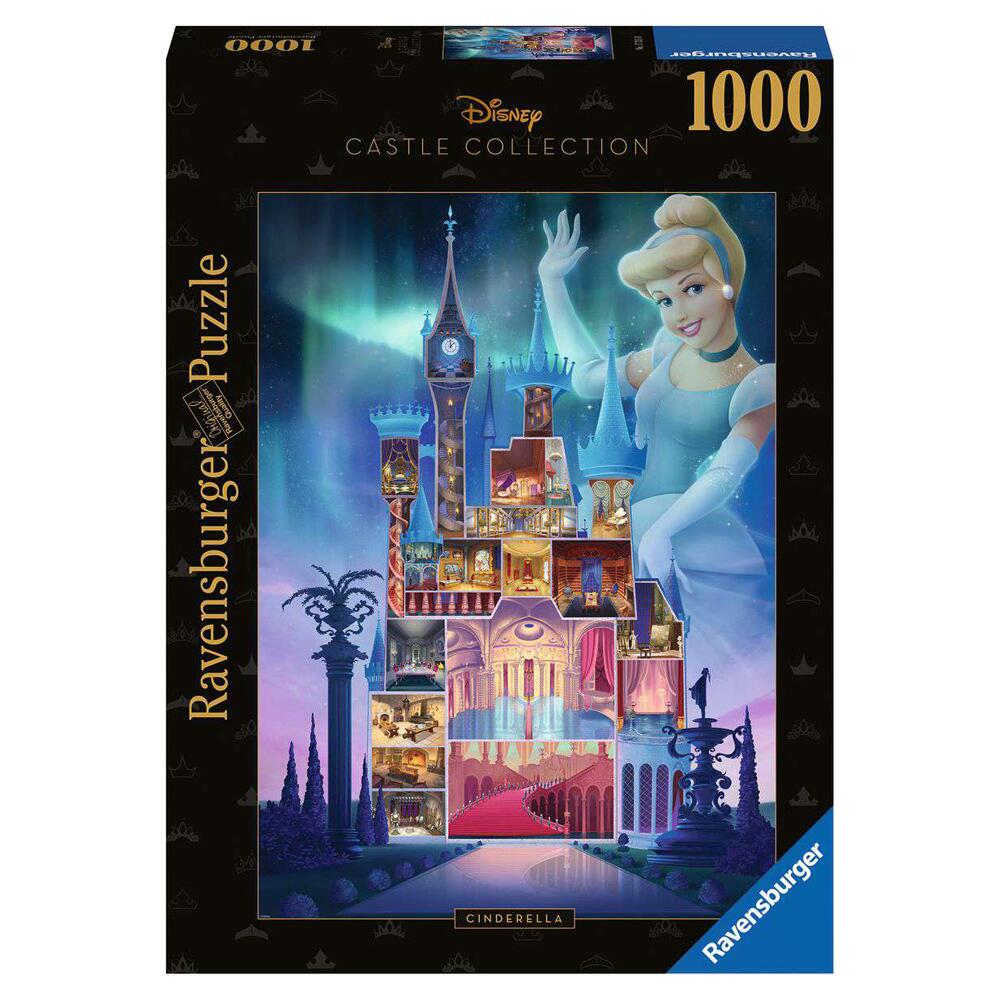 Ravensburger Disney Castles Cinderella 1000 Piece Jigsaw Puzzle 17331