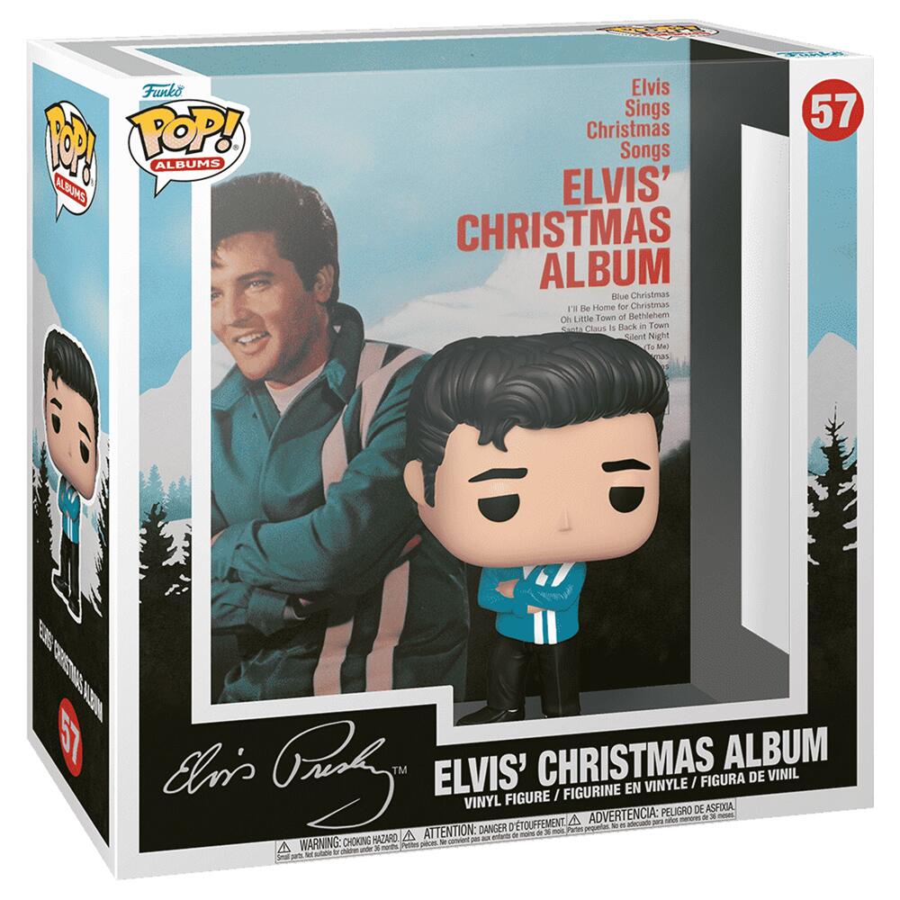 Funko POP! Albums Elvis Presley CHRISTMAS ALBUM Vinyl Figure Number 57 65621