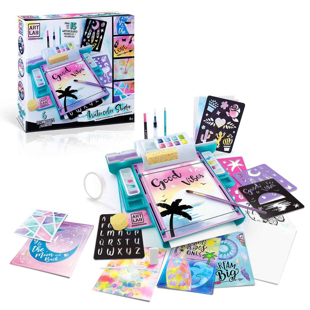 Art Lab Watercolour Studio Creative Painting and Drawing Set Ages 6+ ART009