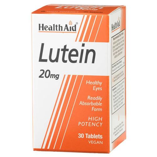 HealthAid Lutein 20mg 30 TABLETS H00705