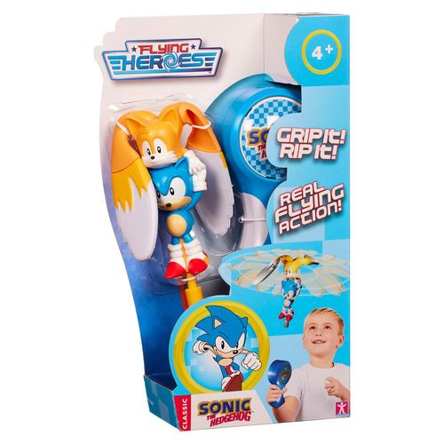 Flying Heroes SONIC THE HEDGEHOG & TAILS Flying Toy