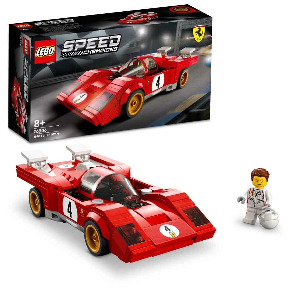 LEGO Speed Champions 1970 Ferrari 512 M Car Building Set 76906