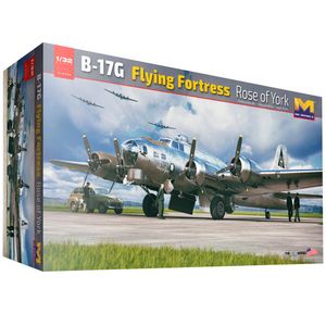 HK Models B-17G Flying Fortress Rose Of York Military Aircraft Model ...