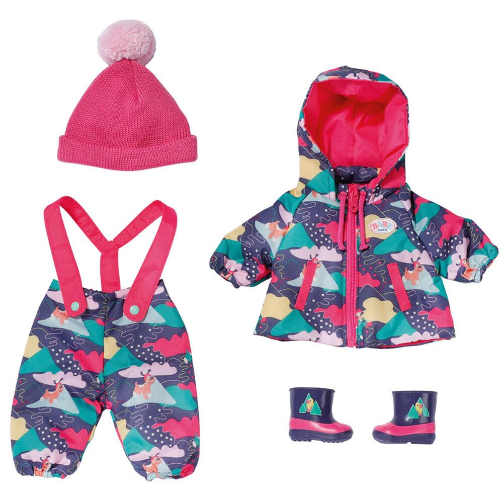 Baby Born Clothing Deluxe Snowsuit 4 Piece Set for 43cm Tall Dolls 830062