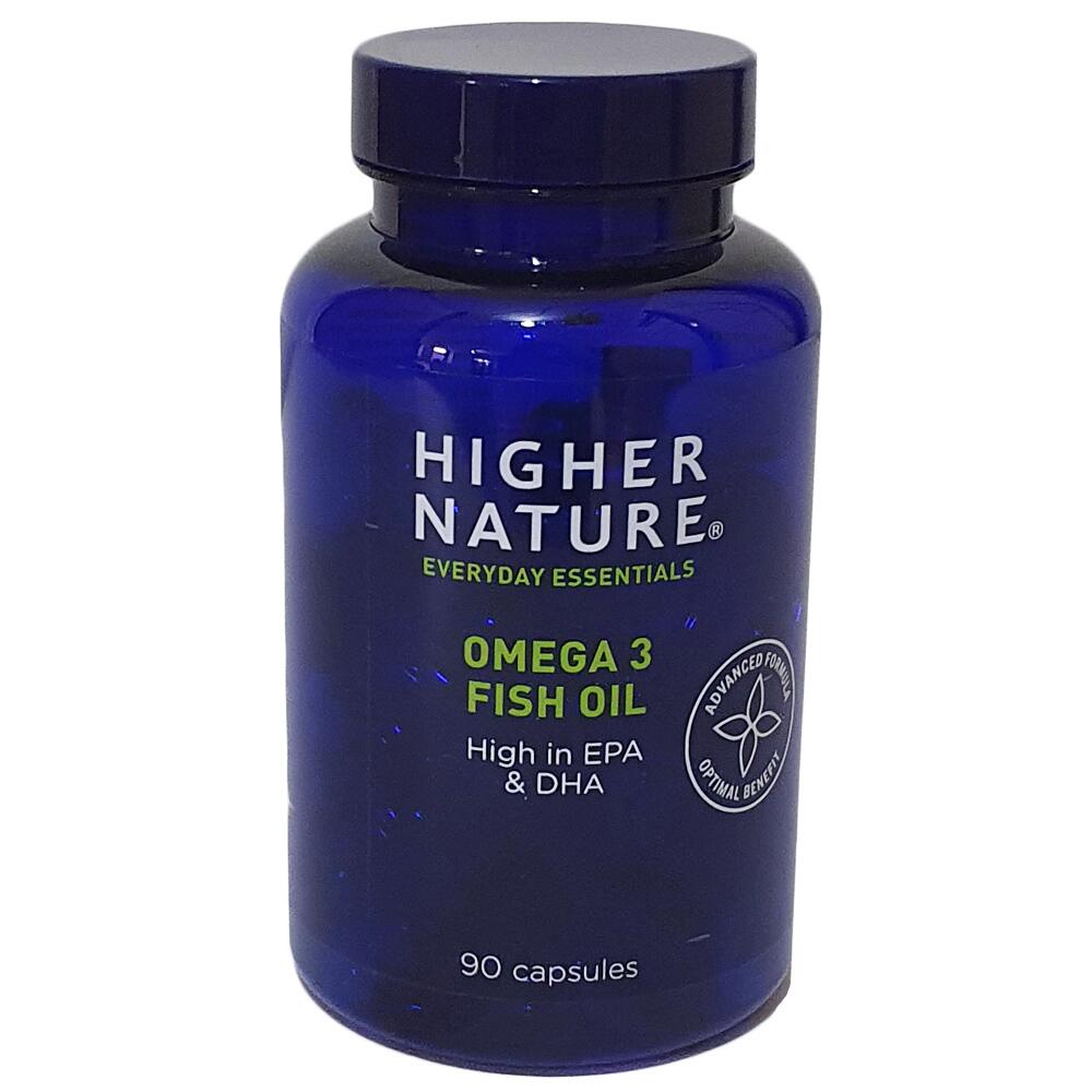 Higher Nature Fish Oil Omega 3 1000mg 90 Capsules FIS090