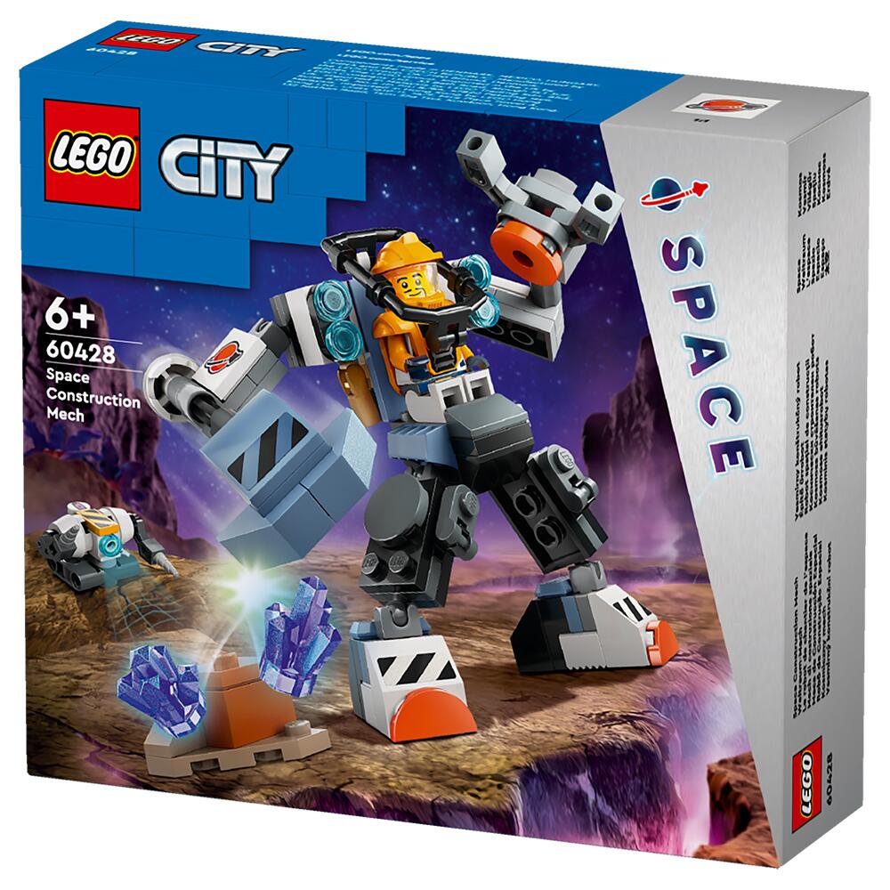 LEGO City Space Construction Mech Set 60428 Ages 6+