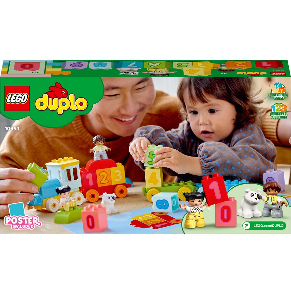 LEGO® DUPLO® 10954 NUMBER TRAIN - LEARN TO COUNT, AGE 1½+