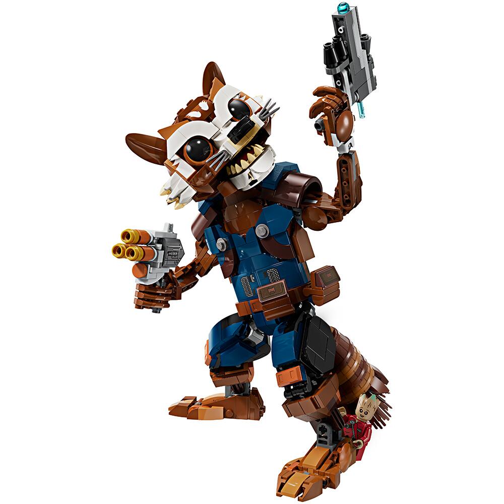 LEGO Marvel Rocket & Baby Groot Building Set 76282
