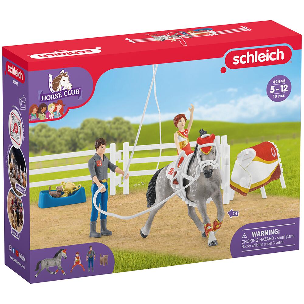 Schleich Horse Club Mia's Vaulting Riding Set 42443