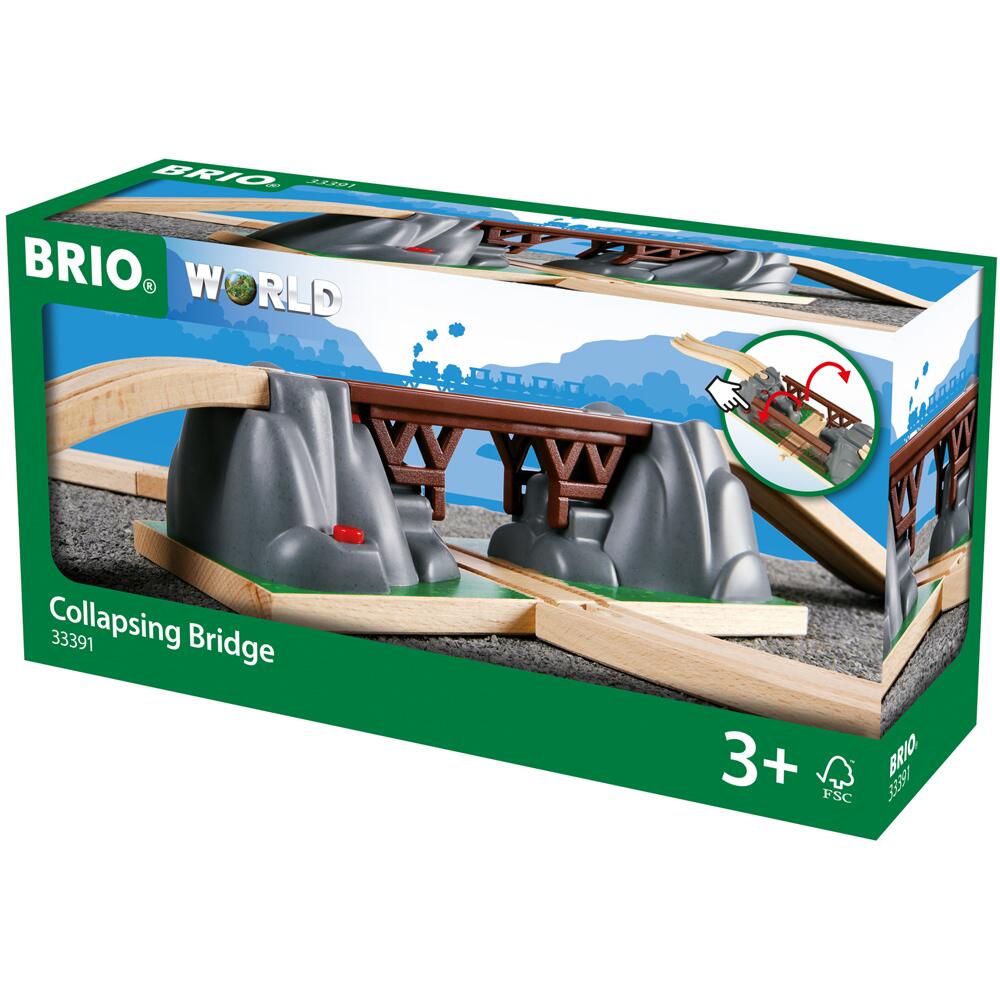 BRIO World Collapsing Bridge Expansion Set 33391