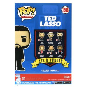 View 5 Funko POP! Television Ted Lasso Roy Kent in Black Suit Figure 1508 F70721