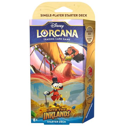 Disney Lorcana Into The Inklands Starter Deck PLENTY OF PLUCK 11098278