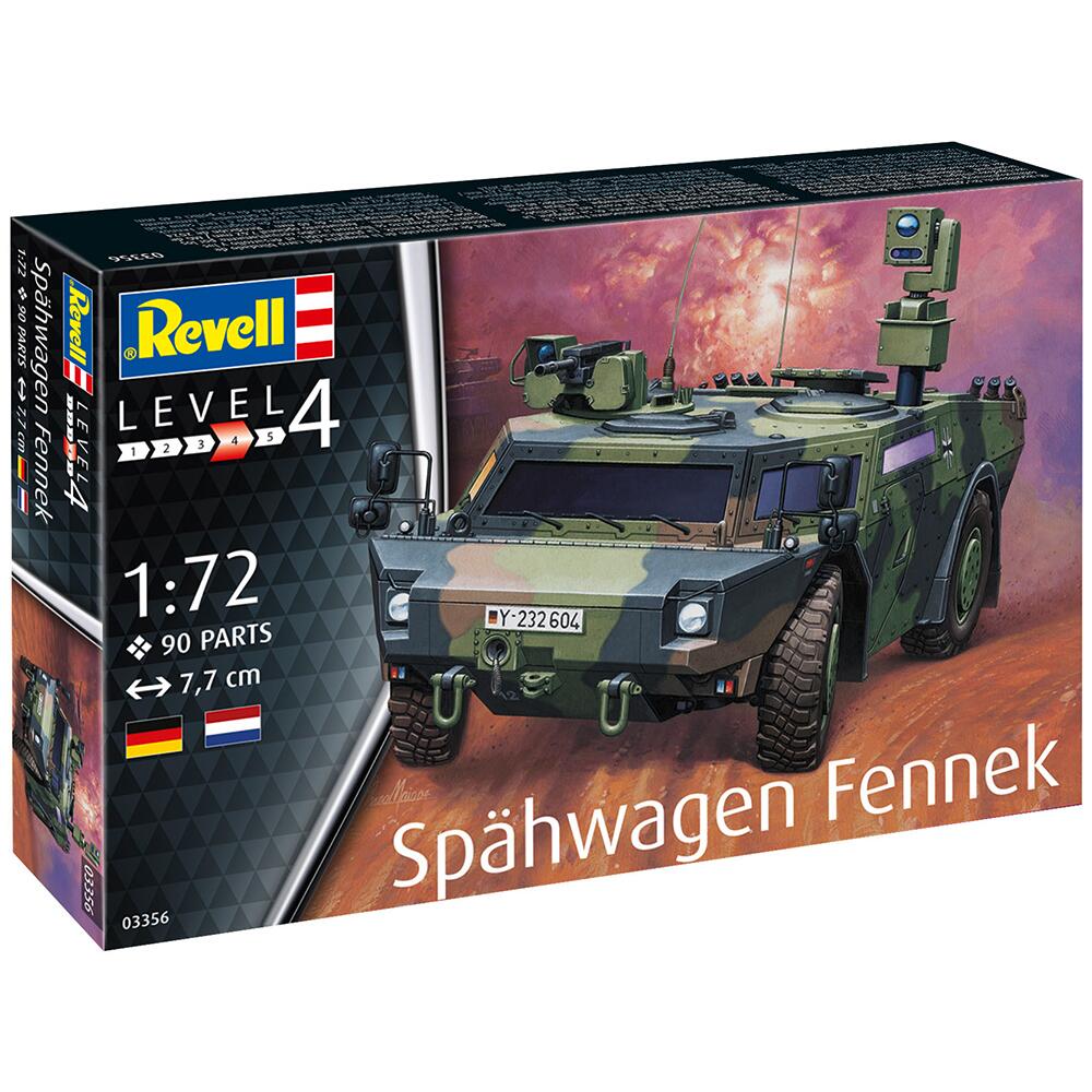 Revell Spähwagen Fennek Military Vehicle Model Kit Scale 1:72