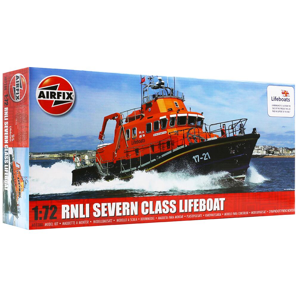 船・ボート AIRFIX RNLI SEVERN CLASS LIFeboat 1/72 Airfix RNLI Severn Class Lifeboat Model Kit Scale 1:72