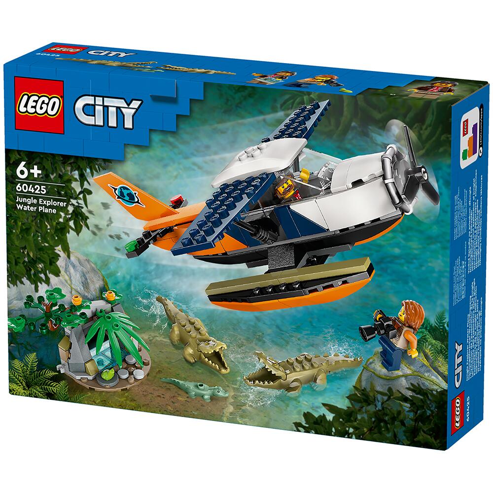 LEGO City Jungle Explorer Water Plane Building Set 60425