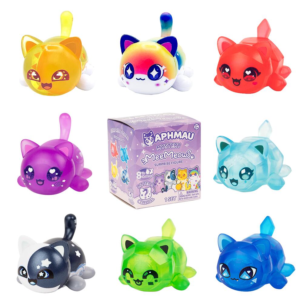 Aphmau MeeMeows Mystery Surprise Figure – Litter 7 Elemental Cat, You Choose Character!