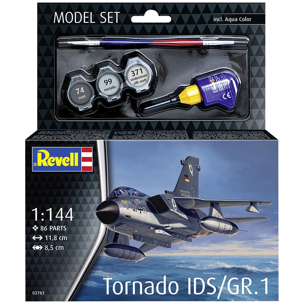 Revell Tornado IDS/GR.1 Military Jet Aircraft Model SET Scale 1:144 63783