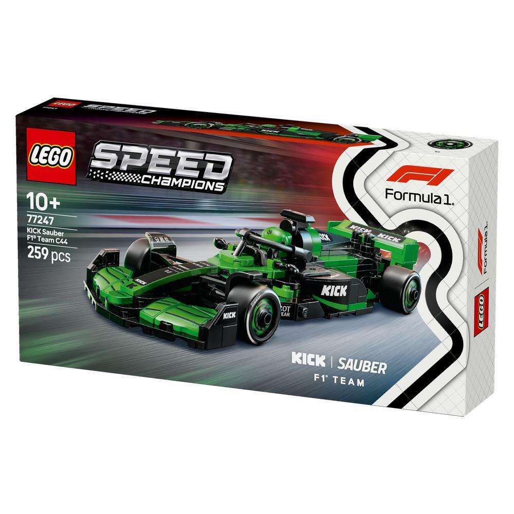 LEGO Speed Champions KICK Sauber F1 Team C44 Race Car 6527003