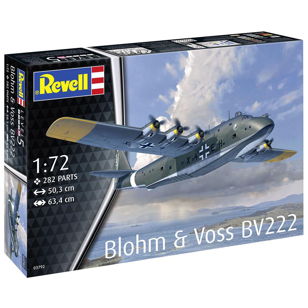 Revell Blohm & Voss BV222 Military Aircraft Model Kit Scale 1:72 03792