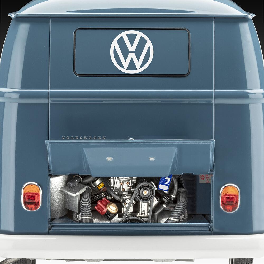 Revell VW T1 gesloten bestelwagen 75 jaar VW T1 1/16 plastic bouwpakket · Modelsport