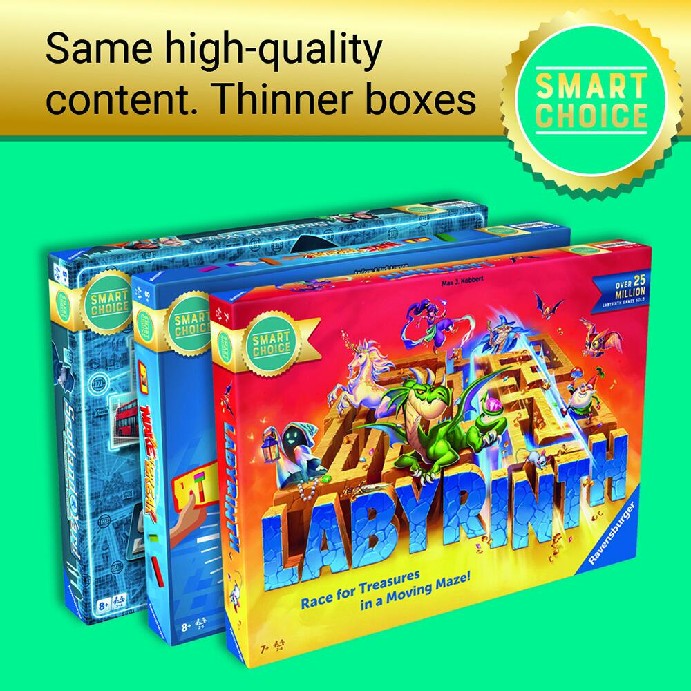 Ravensburger Labyrinth - Gioco Da Tavolo Per 2-4 Giocatori
