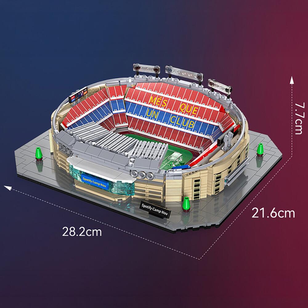 CaDA FC Barcelona Spotify Camp Nou Stadium Construction Toy