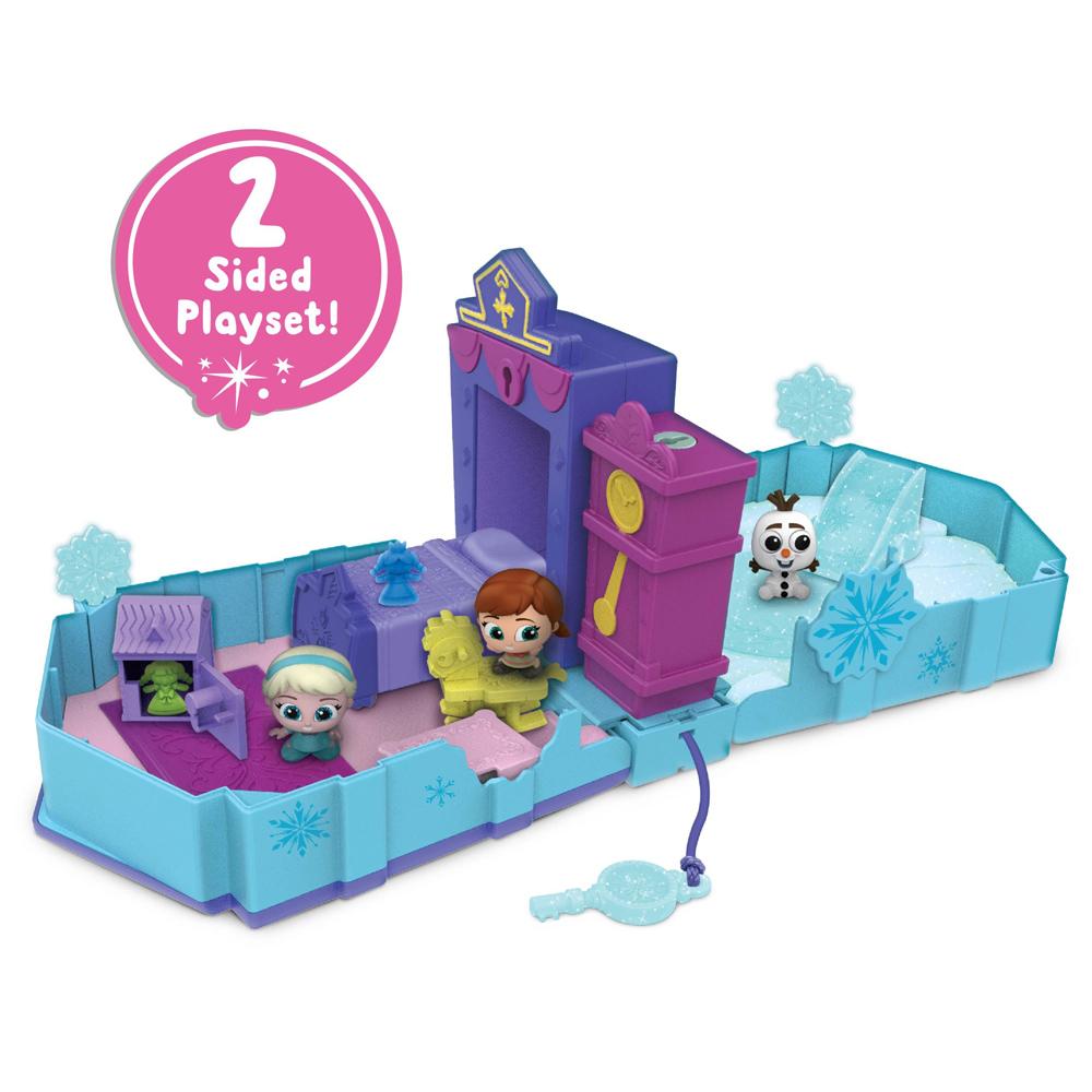 Disney Doorables Beyond The Door Elsas Bedroom Playset