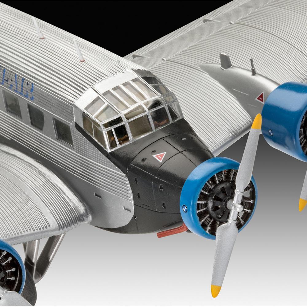 Revell Junkers Ju 52/3 m Civil Aircraft Model Kit (Level 4