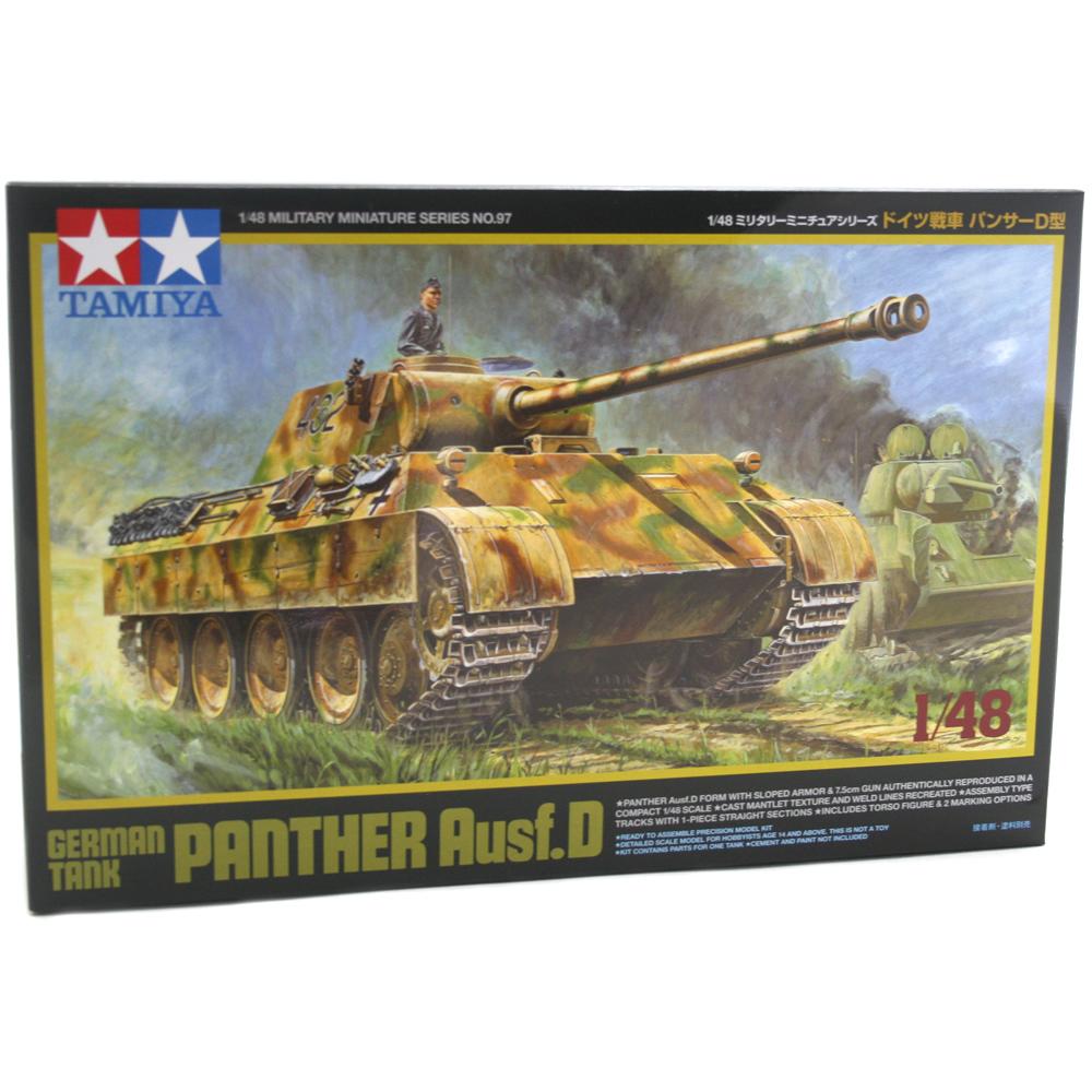 Tamiya German Tank Panther Ausf.D Tank Model Kit (Scale 148)