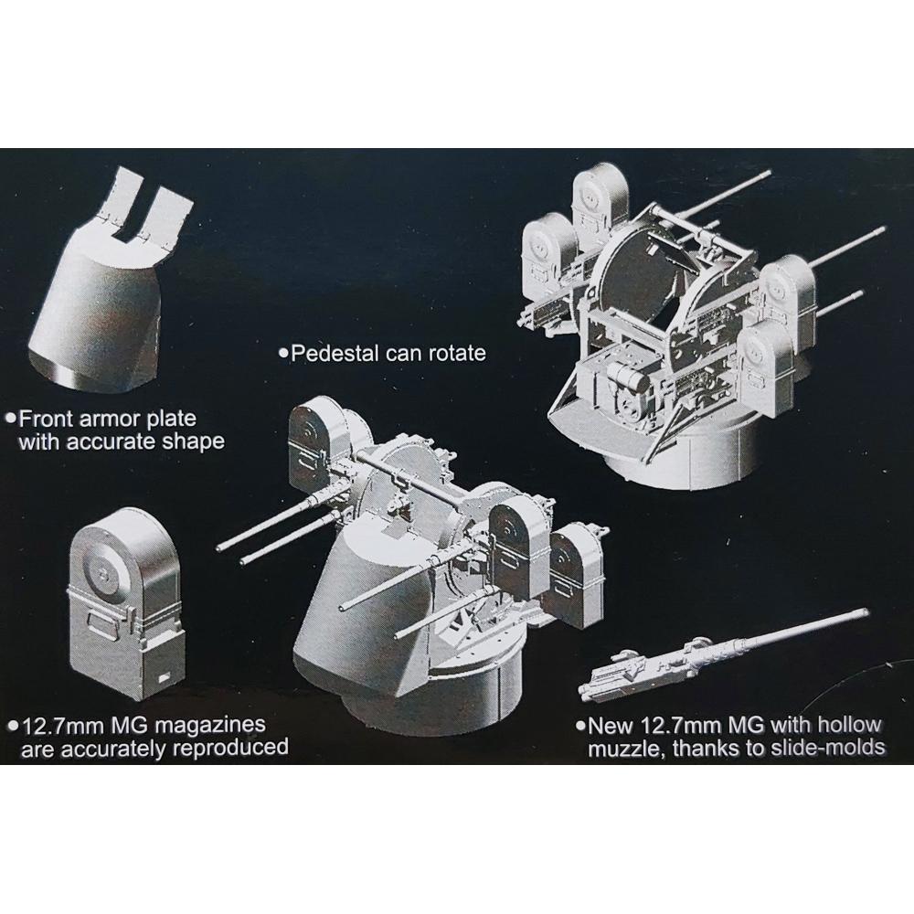 Dragon Smart Kit M16 Multiple Gun Motor Carriage Model Kit Scale 1/35