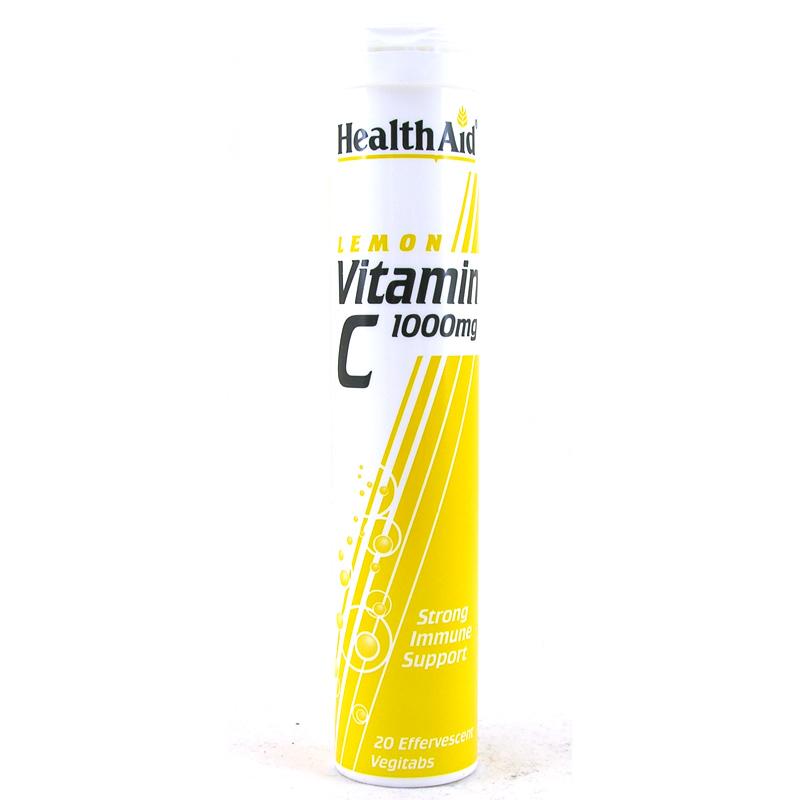 Healthaid Vitamin C 1000mg Effervescent Black Current Flavour 20s