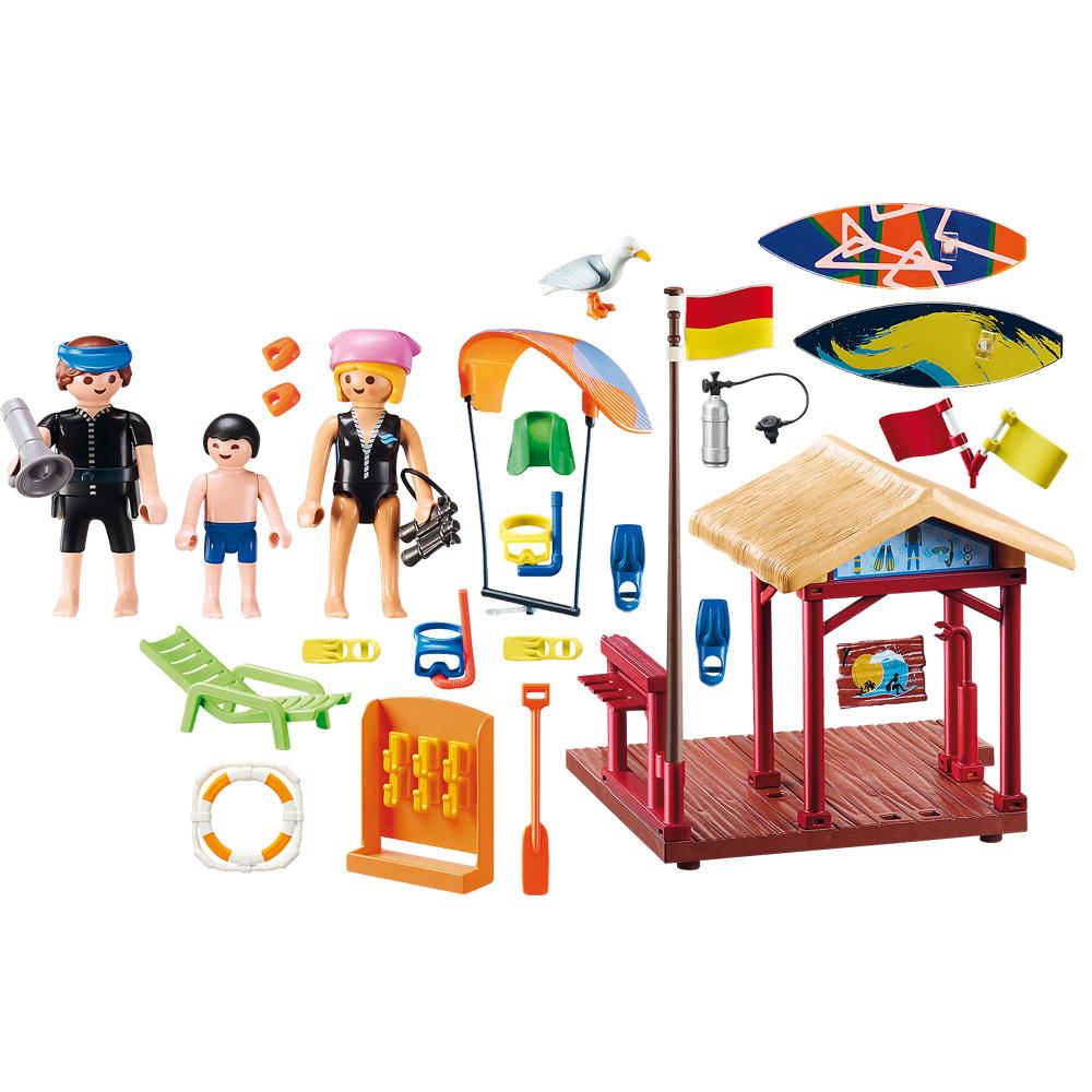 Playmobil Family Fun Water Sports Lesson Playset