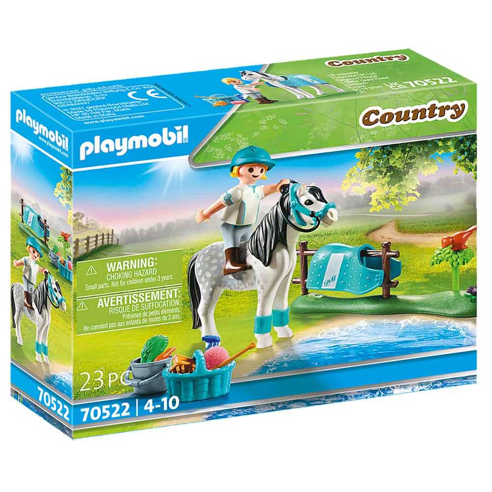 Playmobil - Cavalier et poney Lewitzer - Sellerie EHC