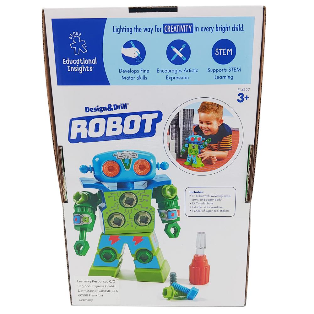 Educational insights design and sales drill robot