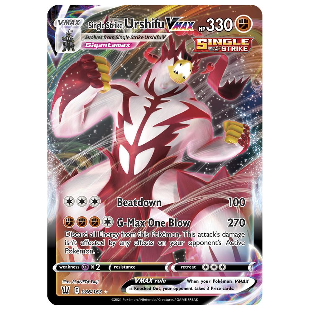 Pokemon Trading Card Game Urshifu SINGLE Strike VMAX Premium Collection ...